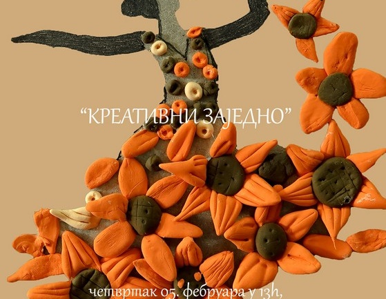 Plakat kreativni zajedno